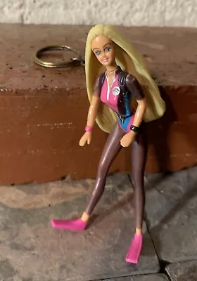 Vtg 1996barbie Ocean Friend Key Chain Wet Suit Disappears/reappears In Water • $4.99