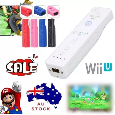 2in1 Motion Plus Remote / Nunchuck Controller For Wii & Wii U Wiimote WiiU Games • $9.99