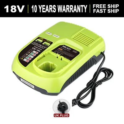P117 Battery Charger For RYOBI Plus High Capacity 18Volt Lithium-Ion P108 UK • £14.93