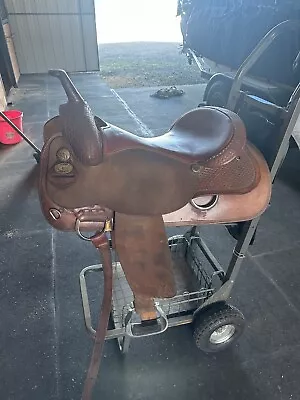 Circle Y Cutting Saddle 17” • $525