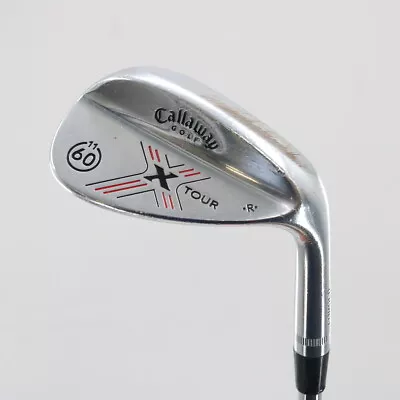 Callaway X-Tour R Forged Satin Chrome L Lob Wedge 60 Deg 60.11 Steel RH C-130004 • $60