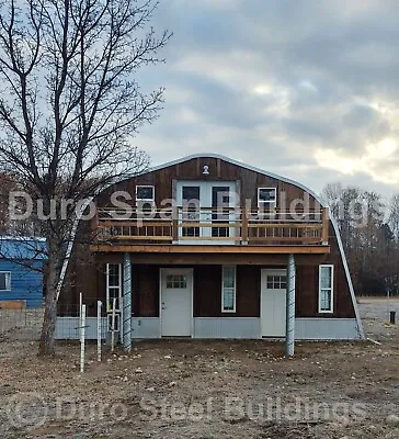 DuroSPAN Steel 30'x20'x16' Metal Garage DIY Home Building Kits Open Ends DiRECT • $6888
