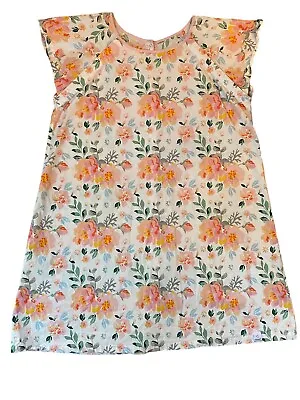 £14.61 • Buy Gownies Floral Hospital Gown-Size L/XL Snaps Up Back & Chest Area Floral Peony