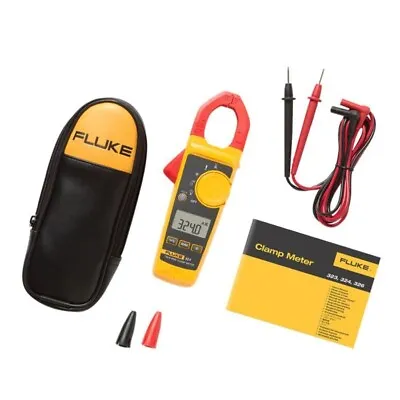 Fluke 324 Clamp Meter True RMS Genuine UK Fluke Distributor C/w Calibration Cert • £163