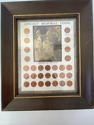 Rare Vintage Norman Rockwell Freedom Of Worship Lincoln Memorial Coin Collection • $63