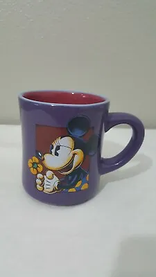 Minnie Mouse Holding Flower Purpl Mug  • $2.99