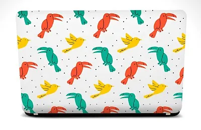 15.6 Inch Colorful Birds Pattern Laptop/Vinyl/Skin/Decal/Sticker/Cover-LF89 • £6.99