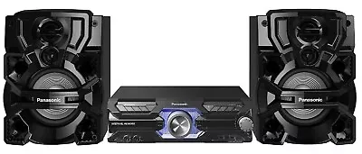 Panasonic SC-AKX710E-K Megasound Hi-Fi System 2000W Bluetooth CD USB FM Player • £299.95