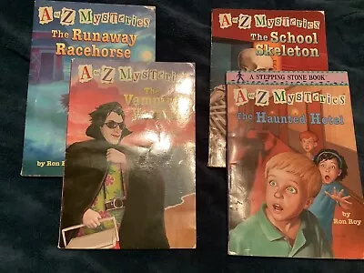 A To Z Mysteries Book Lot • $8.92