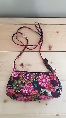 Vera Bradley 2004 Retired Mod Floral Pink Amy Crossbody Shoulder Bag Purse • $15