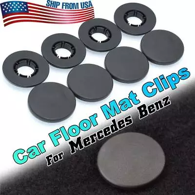 4x FOR Mercedes-Benz Carpet Floor Mat Fixing/Clips/Grips Clamps Button Stickers • $8.89