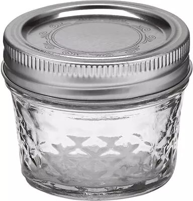 Ball Glass Mason Canning Jars Regular Mouth 4 Oz 12 Pack Kitchen Food Storage • $19.80