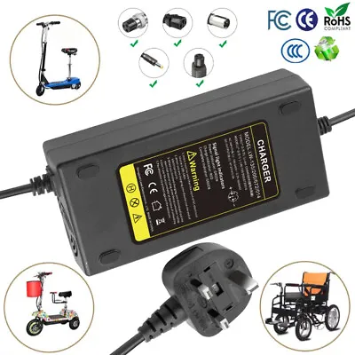£9.99 • Buy Electric Scooter Battery Charger Power Adaptor For Razor Mobility Ninebot Xiaomi