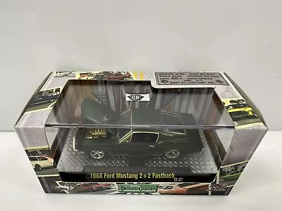 Rare M2 Machines Detroit-Cruisers 1968 Ford Mustang 2+2 Fastback Chase Green • $49.99