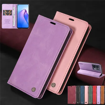 $12.59 • Buy For OPPO A98 A78 A57 A16S Find X3 X5 Reno8T Case Flip Leather Wallet Card Cover