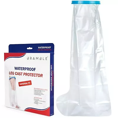 £16.49 • Buy Waterproof Leg Cast Protector Bandage Dressing Shower Bath Cover Reusable 