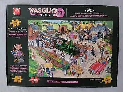 Wasgij - Destiny Puzzle No13 Commuting Chaos! 1000 Piece Jigsaw • £3