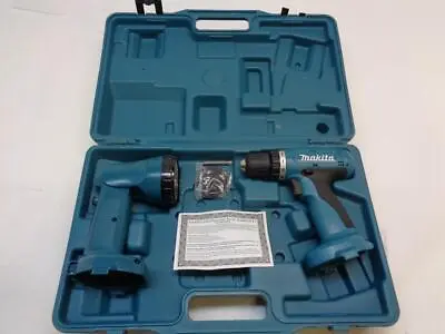 Used Makita 6280dwple Cordless Drill/light Combo Kit 14.4v 10mm(3/8 ) W Case Sr • $83.69