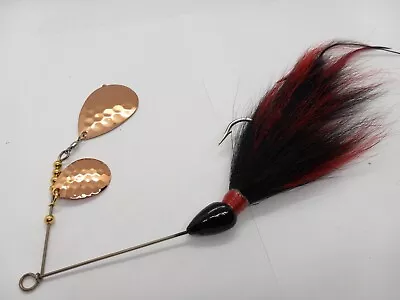 7  CJ's Large Walleye Tandem Blade Spinnerbait Discontinued Rare Musky Lure • $29.99