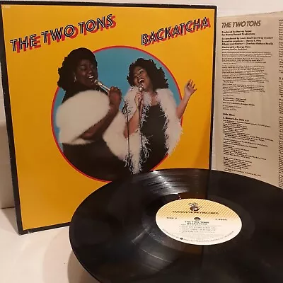 THE TWO TONS Backatcha 1980 Fantasy/ Honey Records F-9605 Lyric Sleeve  • $6.99