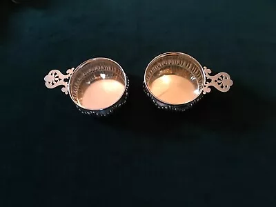 Rare Pair 19th C. Durgin Co. Wattles & Shaeafer Sterling Silver Nut/Candy Dishes • $472.50