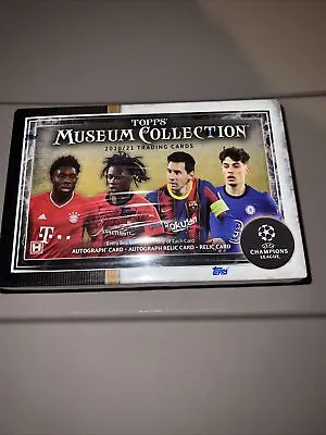 Topps Museum Collection 2020-21 UEFA Champions League Soccer Hobby Box • $389.99