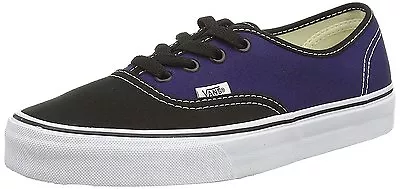 VANS Authentic 2Tone Black Patriot Blue Sneakers 00AIGEH Women Shoes • $38