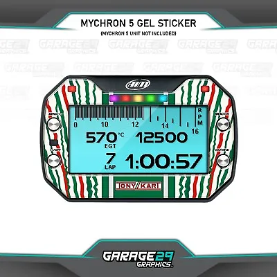 OTK Tony Kart 2022 Style Mychron 5 Gel Lap Timer Sticker • $19.88