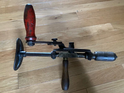 $20 • Buy Vintage Millers Falls No. 13 Brace Breast Drill W/Bubble Level Collectible USA