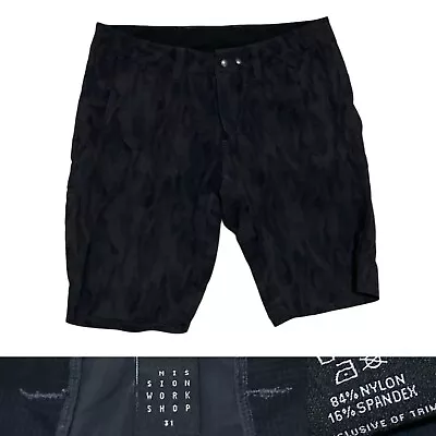 Mission Workshop LOCH Shorts Men’s Size 31 In Grey Camo • $58