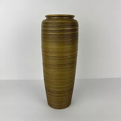 Mid Century Ikebana Vase Otagiri Pottery  Japan Vtg 12in • $97