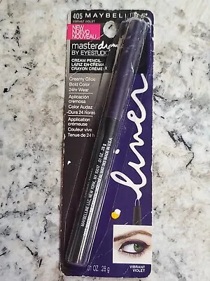 Maybelline-Master Drama-Cream Pencil Liner-#405 Vibrant Violet-NEW! • $9.22