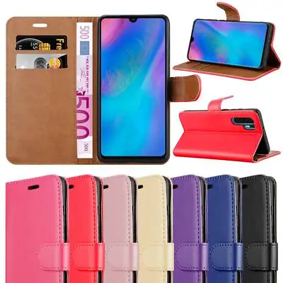 Huawei P30 Pro P30 Phone Case Leather Wallet Flip Stand View Cover For Huawei • £5.95