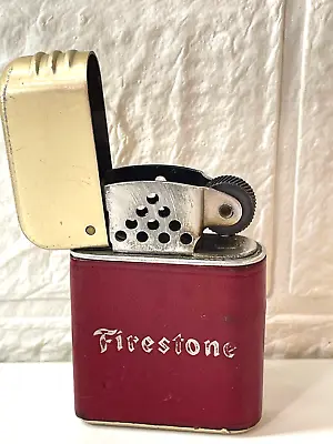 Vintage Firestone Tire & Rubber Lighter No Spark • $17.99