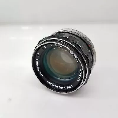 Minolta MC 58mm F/1.4 Prime Lens • $9.99