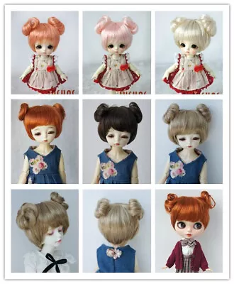 JD301 Cute BJD Synthetic Mohair Wig For OB11 YOSD MSD Blythe Doll Hair All Size • $23.79