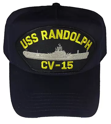 Uss Randolph Cv-15 Hat Cap Usn Navy Ship Essex Class Aircraft Carrier Mercury • $24.99