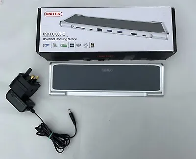 Unitek Y-3708  Docking Station USB C For Apple Macbook Ultrabook Laptop  • £59.99