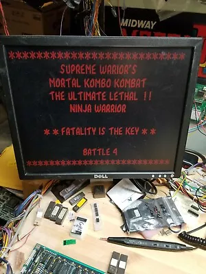 Mortal Kombat 1 Pcb Jamma Arcade Y-unit Turbo Ninja Rom Set Revision 3.1 • $27.99