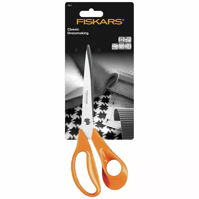 Fiskars Scissors Classic Dressmaking Shear 25cm 10in Cutting Fabric Right Handed • £26.50