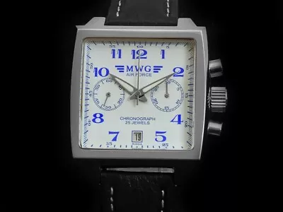 Mwg Air Force Poljot Chronograph 3133 White Us • $463.32