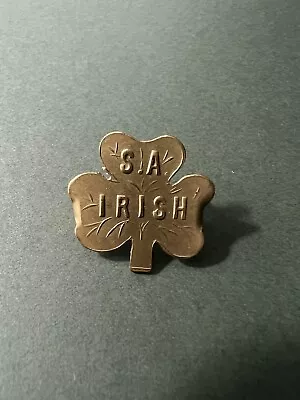 £75 • Buy Original South African Irish Cap Badge