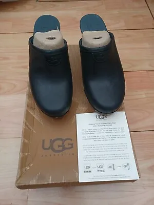£49.99 • Buy 100% Genuine UGG Abbie Black Clogs UK 3.5 US 5 EUR 36 - Brand New W Box