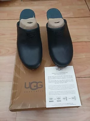 £49.99 • Buy 100% Genuine UGG Abbie Black Clogs UK 3.5 US 5 EUR 36 - Brand New W Box