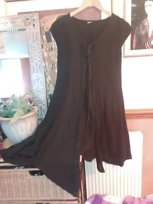 Pixie Hippy Wicca Witch Open Dress/Long Waistcoat • £45