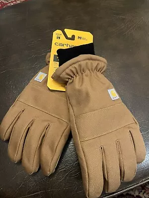 Carhartt Insulated Duck/synthetic Leather Gloves Mens Lg Nwt • $15