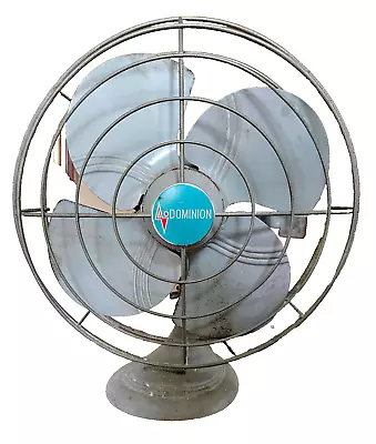 Vintage Dominion 12  Oscillating Fan • $35