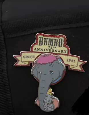 2016 Disney Mrs Jumbo Trunk Rocking Baby Dumbo Elephant 75th Anniversary Pin LE • $40