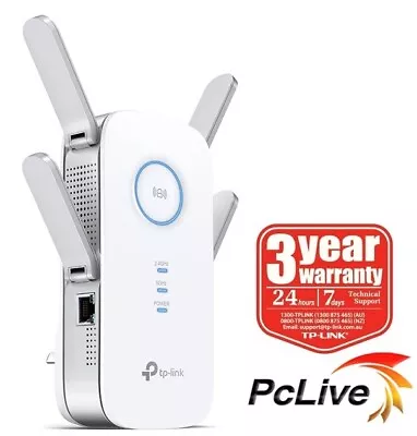 NEW TP-Link RE650 OneMesh AC2600 WiFi Range Extender Gigabit Dual Band Wireless • $135