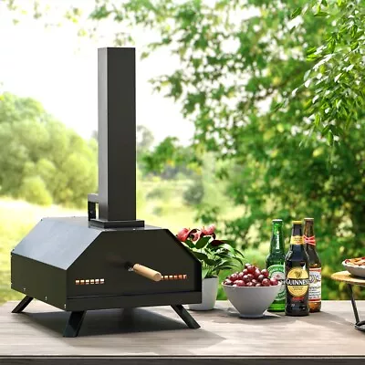 Big Horn Outdoors Pellet Grill Wood BBQ Smoker Portable Pizza Oven Pizza Maker  • £145.95